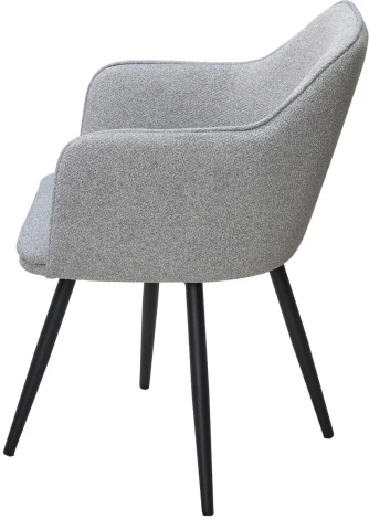 Стул FORT 360 град. поворот. NS10 Серый, букле / черный каркас, М-City