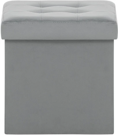 Пуф Leset Плуто складной с крышкой (МДФ,Велюр) арт.4687205418159