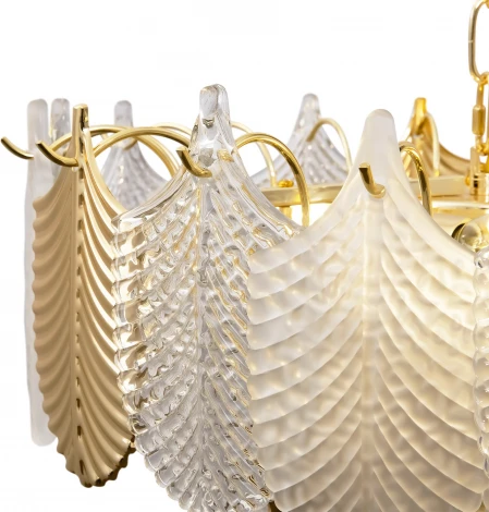 Подвесная люстра Freya Hloya FR5143PL-07G (220V, на цепи, круглые)