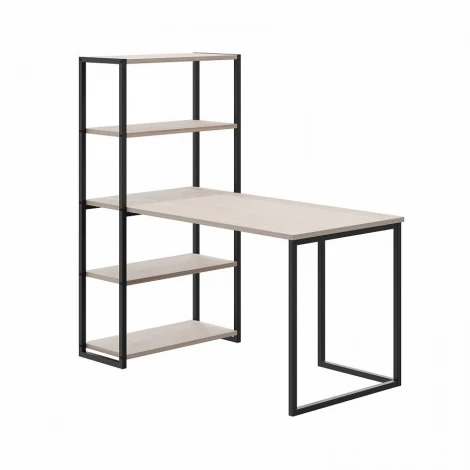 Стол письменный-стеллаж Board 1400х700 ОГОГО 636285 (черный)