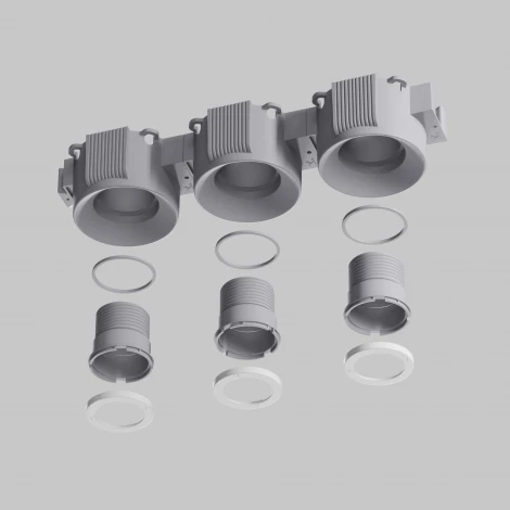 Встраиваемый светильник Intro 2.0 Sharp GU10 x 9Вт