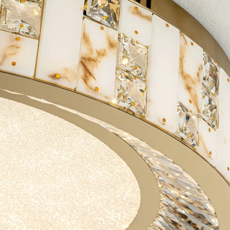 Потолочный светильник светодиодный с пультом с регулировкой цветовой температуры Modelux ML.2400.600 GD