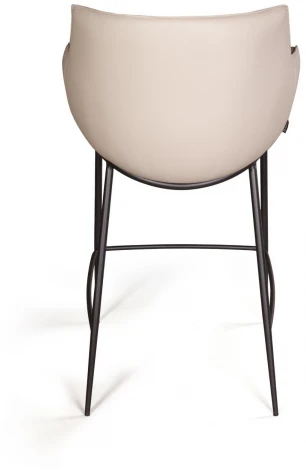 Стул полубарный Top Concept Sofia, экокожа soft-touch, серый