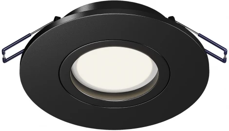 Встраиваемый светильник Maytoni Wink DL061-GU10-B (220V, круглые, IP65)
