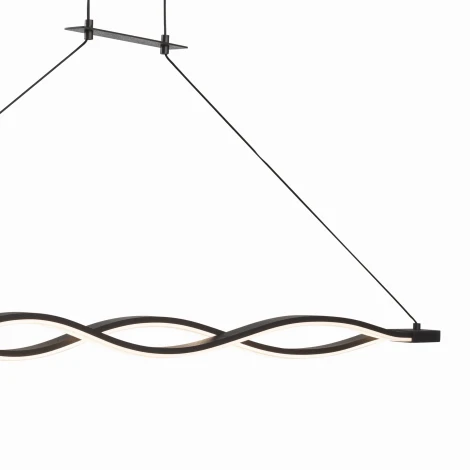 Подвесной линейный светодиодный светильник с диммером Mantra Sahara 5817 (220V, на тросе)