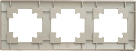 Рамка на 3 поста (шампань) Stekker Катрин 39804