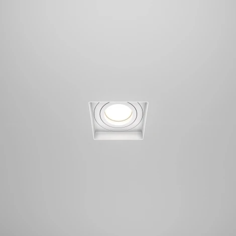 Встраиваемый светильник Atom GU10 1x50Вт Maytoni Technical DL003-01-W (220V)