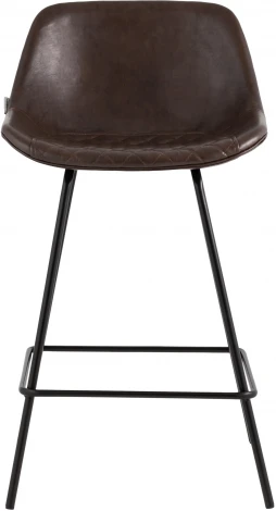 Стул полубарный Stool Group Деймон экокожа коричневый УТ000036645
