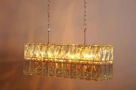 Подвесная люстра Frieda L.9301-12GO Abrasax (220V, на цепи)