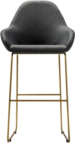 Кресло Бар. Kent темно-серый/Линк золото R-Home арт.410219131h_ТмСер_золото_БАР