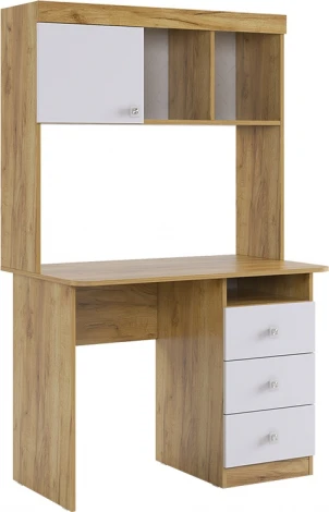 Детский гарнитур Форсаж К2 Mebelson (Дуб золотой,Белый) арт.К2Форсаж.2725