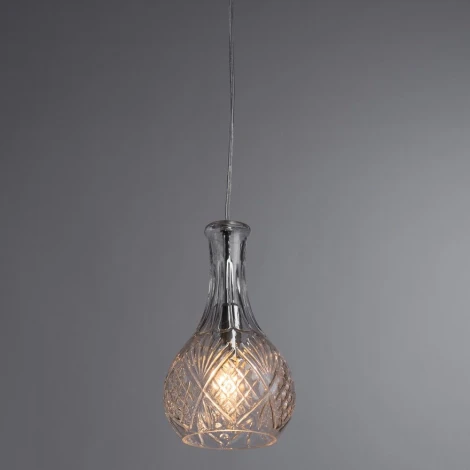 Подвесной светильник Arte Lamp Caraffa A4981SP-1CC (220V, на проводе, бокалы)