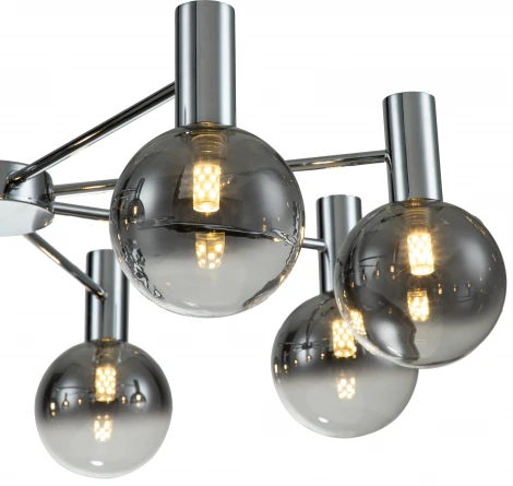 Люстра потолочная на штанге Collana V000223 (13015/8R Chrome)