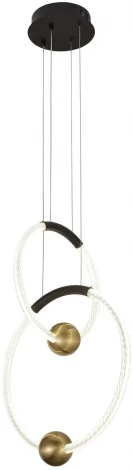 Подвесной светильник Alfa Light F4324-09 (LED, 220V, на проводе, кольцо)