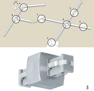 Соединитель Paulmann Rs Uline 95052