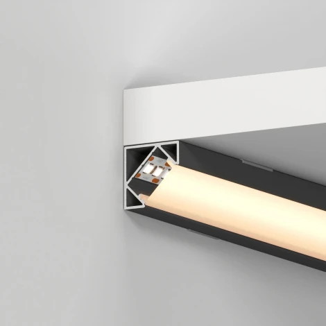 Профиль SL-KANT-H18-2000 BLACK (Arlight, Алюминий) 049430