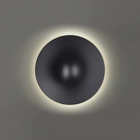 Настенный светильник уличный Novotech Fung 359301 STREET черный IP65 LED 7W 4000K 220V (круглые)