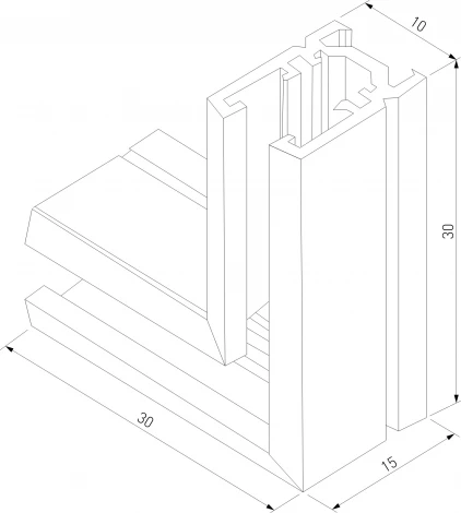 Коннектор угловой Elektrostandard Mini Magnetic 85179/00 для накладного шинопровода (черный)