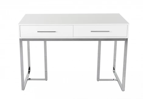 Стол-Консоль IST-CASA Армада F-1543, 120х60х78 см, белый, серебро