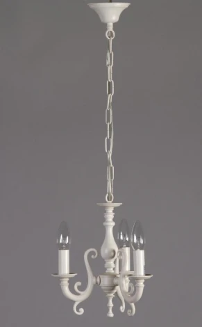 Подвесная люстра Nervilamp 936 936/3 (220V, на цепи, подсвечник, свеча)