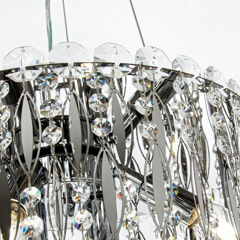Подвесная люстра хрустальная Modelux MODELUX ML.315.6 CR