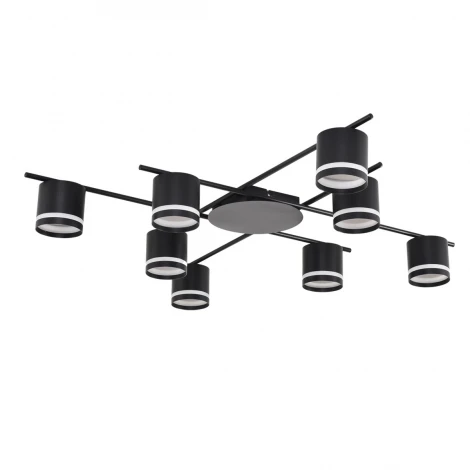 Потолочная люстра Lumion Berty 8362/8C черный, металл/акрил GX53 LED 8*7W 220V