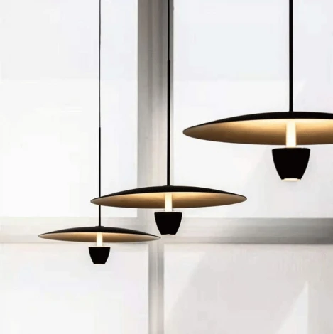 Подвесной светильник Reflect D55 3000К Imperiumloft Reflect01 (219204-23) (LED, 220V, на проводе, круглые, летающая тарелка)