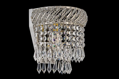 Бра Dio D'Arte Bari E 2.10.100 N (220V, хрусталь, подвески)