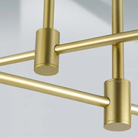 Потолочная люстра на штанге Matisse B D120 Gold Multicolor ImperiumLoft Matisse-B (194952-23) (220V, шар)