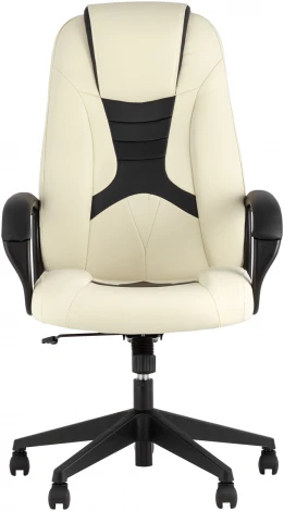 Кресло игровое TopChairs ST-CYBER 8 белый/черный УТ000035040