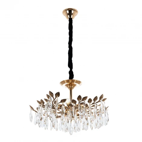 Подвесная люстра хрустальная Modelux MODELUX ML.6747.5 GD