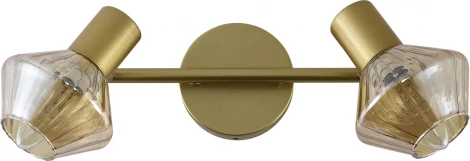 Спот Escada Gerda 674/2A 2x40Вт E14, металл, золото