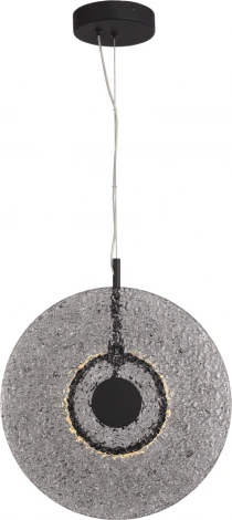 Подвесной светильник ST Luce Alumno SL6142.413.01 черный/дымчатый LED 1*8W 4000K (220V, на тросе, круглые)
