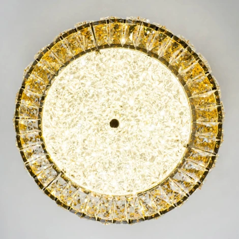 Потолочный светильник светодиодный хрустальный с регулировкой цветовой температуры LED4U L1181-400 BS