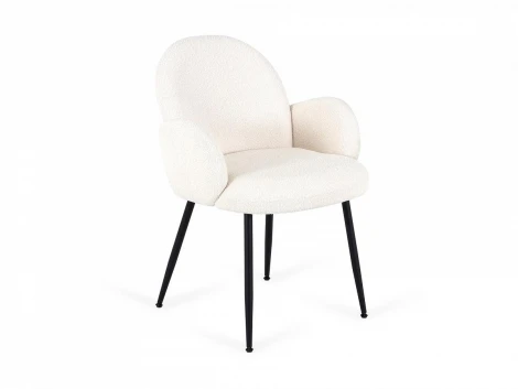 Кресло Zoe ОГОГО 825681 (белый, черный)