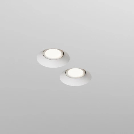 Встраиваемый светильник Maytoni Intro DL110-GU10-W (220V, круглые)