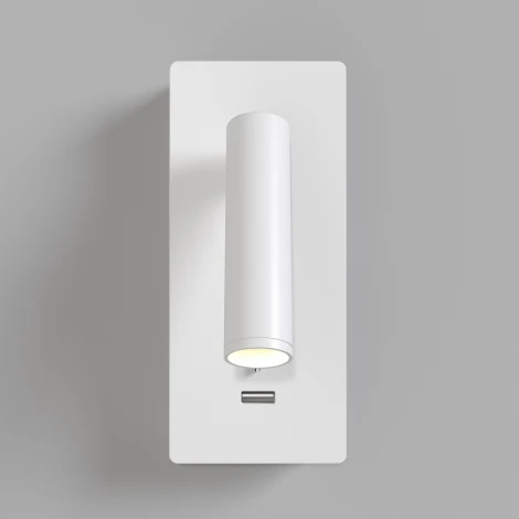 Настенный светильник с usb-портом (бра для чтения) Mirax 3000К 3Вт IP 20 LED Maytoni Technical C041WL-L3W3K (220V, выключатель)