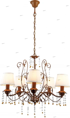 Подвесная люстра Arte Lamp Medici A9468LM-5BR