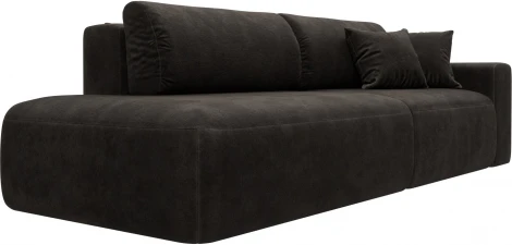 Диван прямой Лига-036 НПБ Модерн подлокотник справа Лига Диванов (Велюр) арт.127708