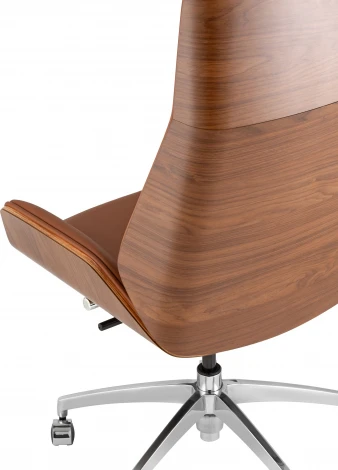 Кресло руководителя TopChairs Crown SN коричневый