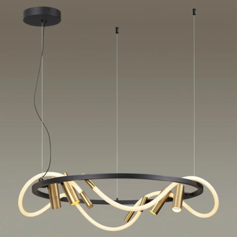 Подвесной светильник с гибким неоном Corda 4397/55L (LED, 220V, на тросе)