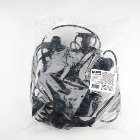 Гирлянда Uniel UDL-K111 80/E27/20M IP65 BLACK BELT-LIGHT