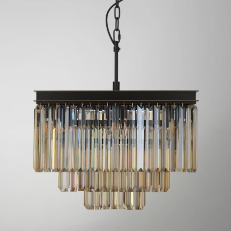 Подвесная люстра Citilux Мартин CL332232 (220V, хрусталь, на цепи)