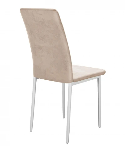 Стул DikLine 272 B03 BEIGE, ножки белые 00-00079501 00-00079501