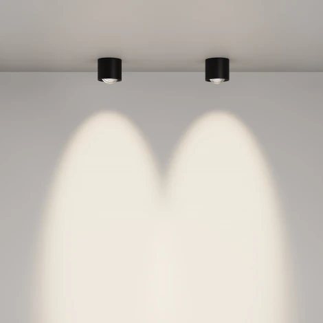 Потолочный светильник накладной Maytoni Lens C217CL-15W4K-B