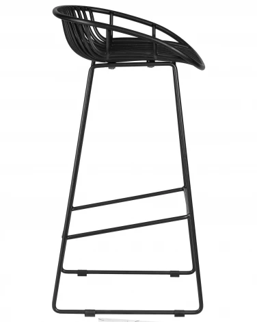 Набор 4 шт стул барный DOBRIN FRANK (черный)
