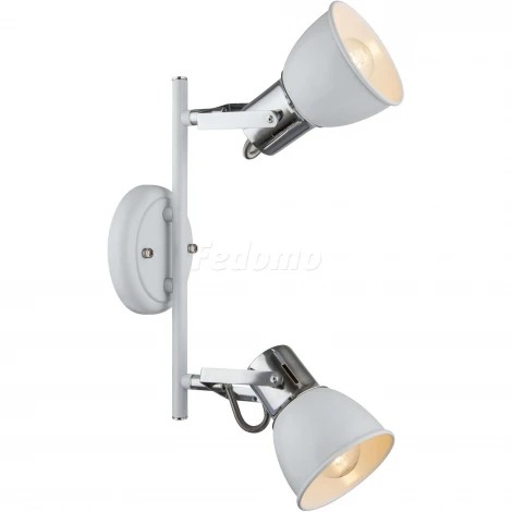 Спот на штанге Arte Lamp Jovi A1677PL-2WH (220V, выключатель, круглые)