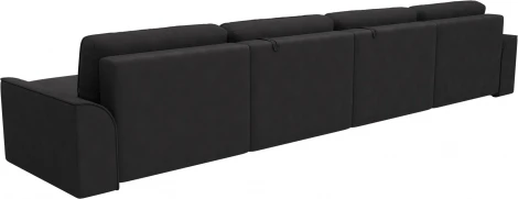 Диван п-образный Лига-048 НПБ лонг Лига Диванов (Замша) арт.128361