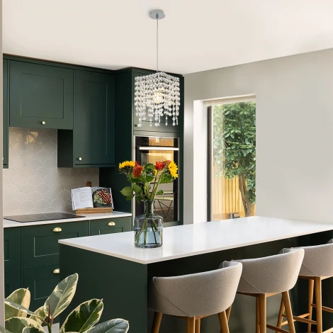 Подвесной светильник Escada Exquisite 2107/1S Chrome E27*60W