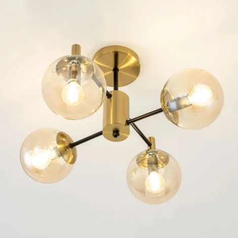 Потолочная люстра на штанге Citilux Шарлиз CL143143 (220V, шарики)